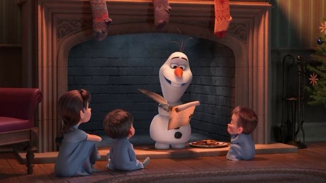 Олаф и холодное приключение. А что вы делаете в рождественский сезон? (Официальный трек) смотреть онлайн