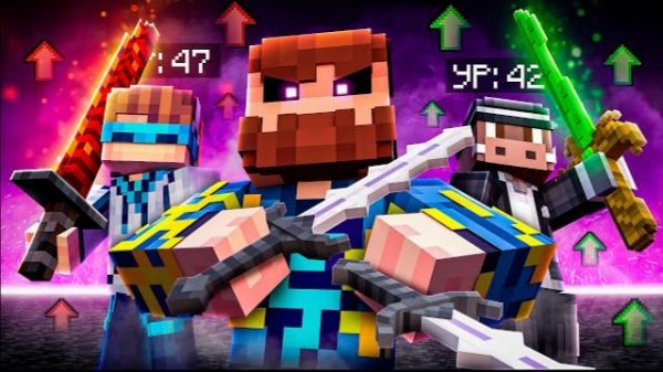 😰Майнкрафт, но Мы Становимся СИЛЬНЕЕ с Каждым Уровнем... #6 [Соло Левелинг] + Лололошка