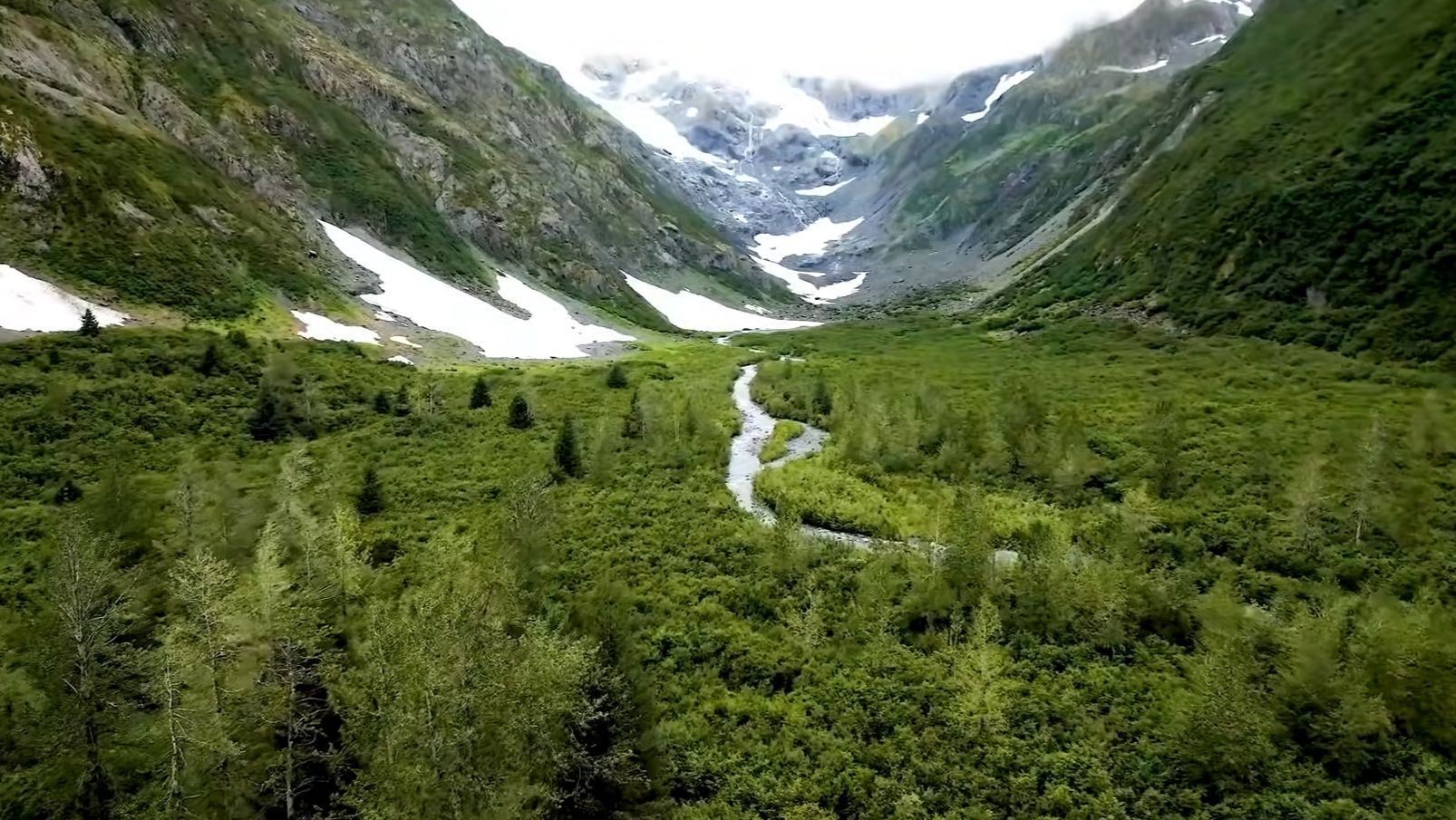 Удивительный фильм о природе Аляски в формате 4K - Умиротворяющая фортепианная музыка смотреть онлайн