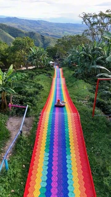 #Радужная_горка.
#Колумбия.