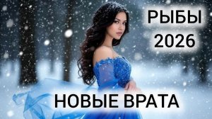 РЫБЫ ♓ ТАРОГОРОСКОП 2026 ☀️ ЧТО ЖДЁТ В НОВОМ ГОДУ?