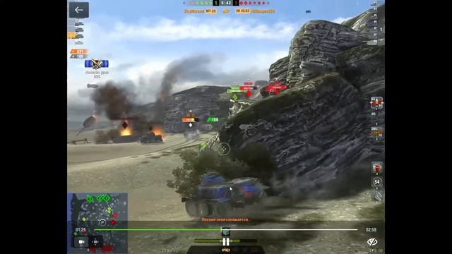 Как мышки слона победили и героический прыжок. WoT Blitz смотреть онлайн