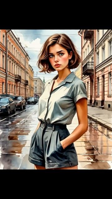 Её звали просто И... Версия 2. Музыкальный клип на стихи Андрея Субботина смотреть онлайн