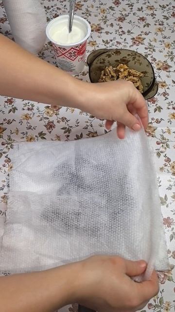 Десерт с черносливом и грецким орехом