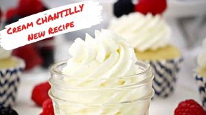 Как приготовить крем шанти, рецепт взбитых сливок с маскарпоне