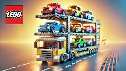 LEGO Transporter Успешно Перевозит 3 Автомобиля После Двух Исправлений