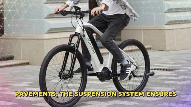 Cyclefort L5 Electric Bike 250W Motor 36V 17.5AH Battery Adult Electric Bike 27.5 Inch City Ebike