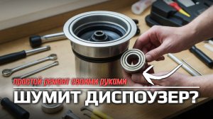 Разборка и ремонт ДИСПОУЗЕРА: меняем подшипник