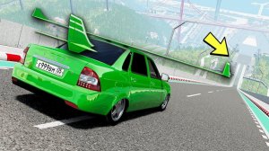 КАКАЯ МАШИНА ПРЫГНЕТ ДАЛЬШЕ С ОГРОМНОГО ТРАМПЛИНА В BEAM NG DRIVE!