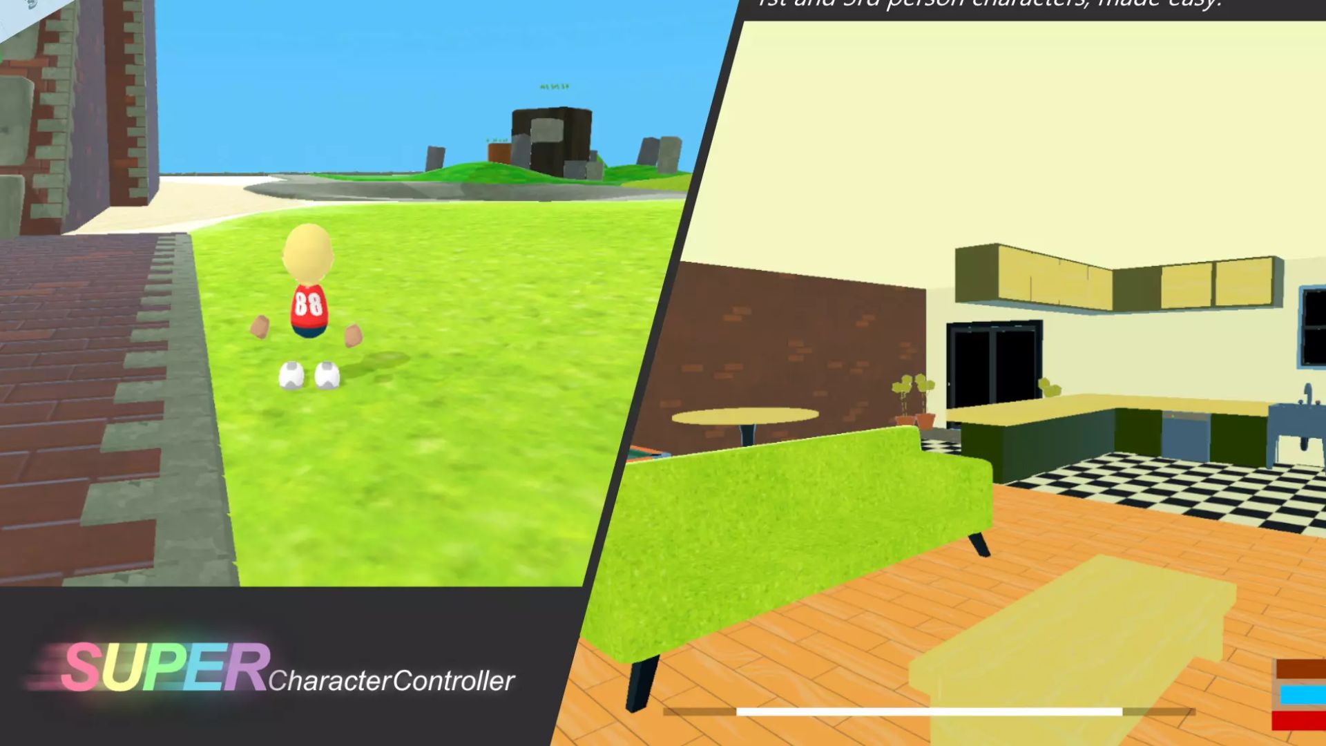 Asset Unity - Character Controller SUPER смотреть онлайн