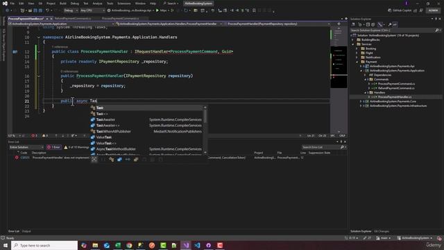16 - Payment CommandsQueriesHandlers смотреть онлайн