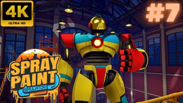 Spray Paint Simulator: Zach-Bot 1 #7 (4K)