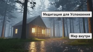 Медитация для Успокоения | Снятие Тревоги и Страха