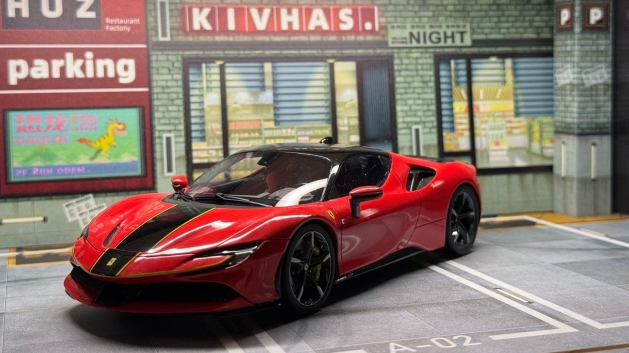 Ferrari SF-90 Stradale (ALPHA MODEL,HOBBYDESIGN 1/24)