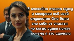 Истории из жизни|ОТДАЛА ИМУЩЕСТВО |Аудио рассказы|Аудиокниги слушать онлайн|Жизненные истории