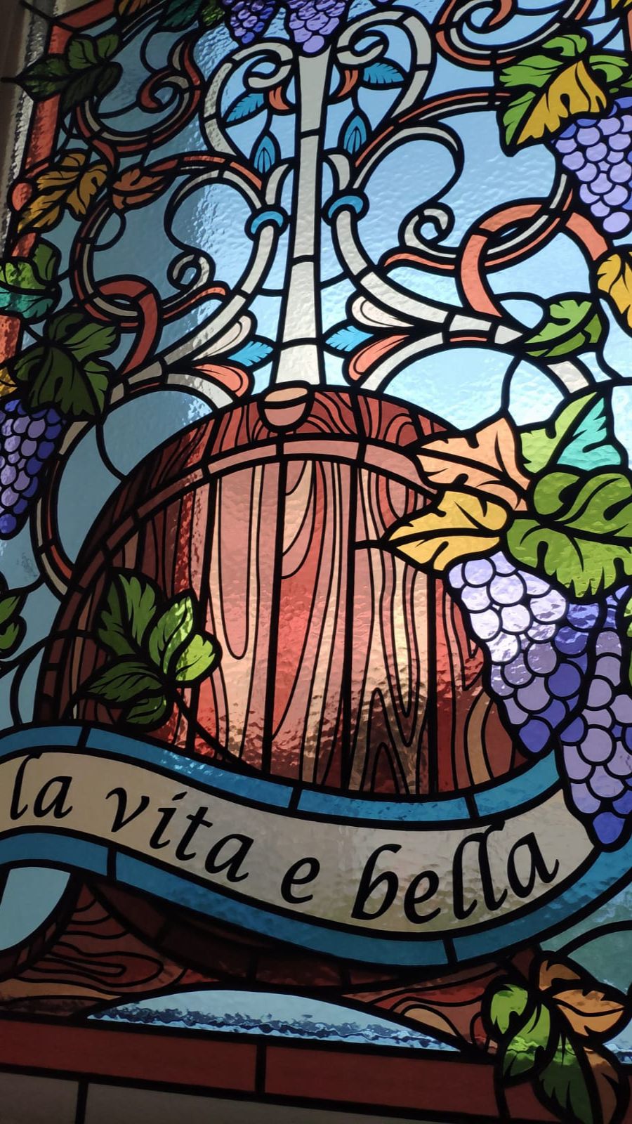 Витраж для межкомнатной двери