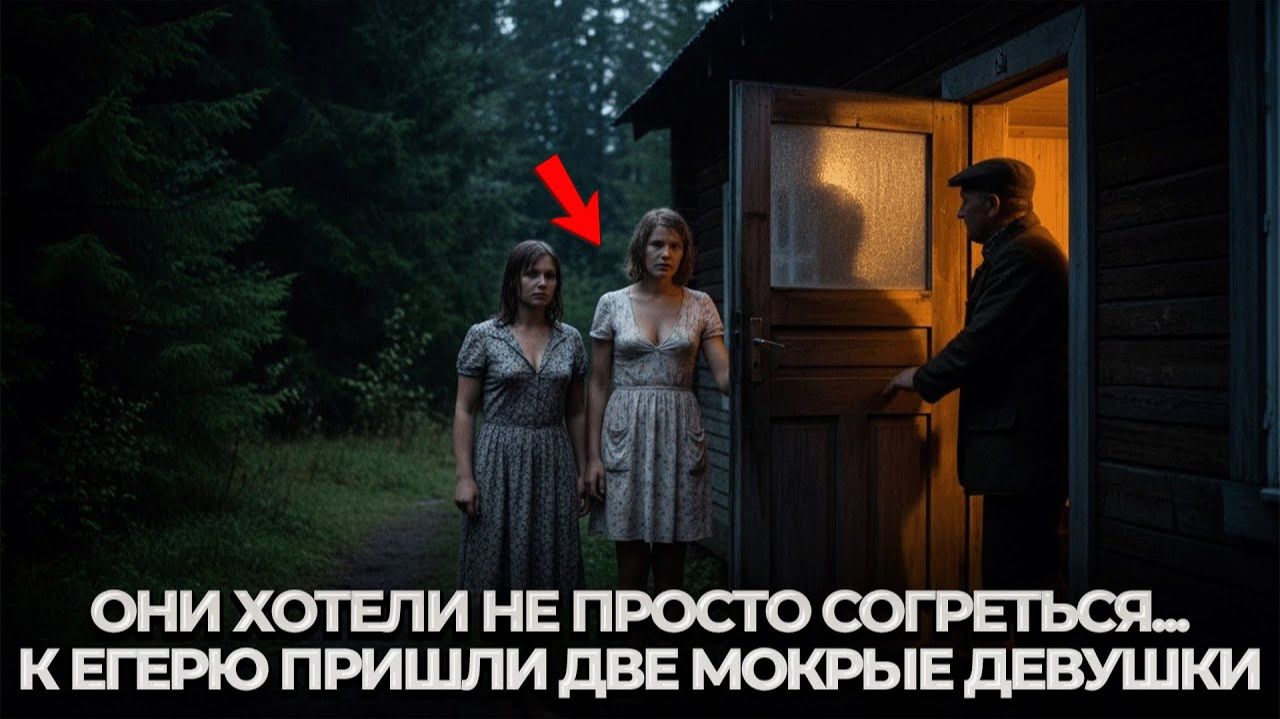 К Егерю Ночью Постучались 2 Девушки, А ПОТОМ НАЧАЛИ РАЗДЕВАТЬСЯ...