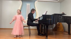 «Журавель»  слова народные, музыка В. Калинникова