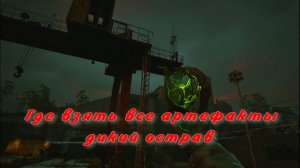 сталкер 2 где найти все артефакты дикий острав