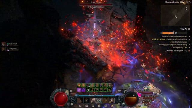 ХОТА Варвар. 148 Яма За 11:27. Диабло 4 Сезон 7. смотреть онлайн