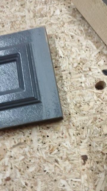 Эксперимент, покрасили мдф полимерно-порошковой краской, очень любопытный опыт.