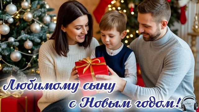 Любимому сыну, с Новым годом (от родителей) 🎵 Песня смотреть онлайн