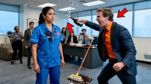 НАКОСТЫЛЯЛА наглому начальнику за УНИЖЕНИЕ. ПОИЗДЕВАЛСЯ  над УБОРЩИЦЕЙ. Не знал кто она в