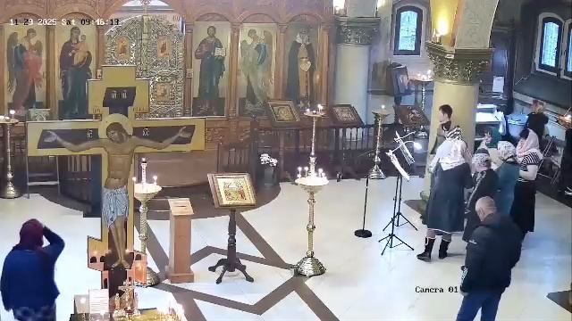 Божественная литургия, заупокойная лития. 9.00, 29.11.2025г. смотреть онлайн