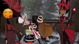 Аластор и Роззи Отель Хазбин