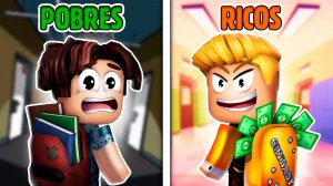 Богатый Школьник vs Бедный Школьник | БОГАТЫЕ vs БЕДНЫЕ, 11 серия (Роблокс истории в Брукхейвн)