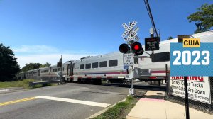 Ж/д переезды. США (2023) 🚂 Железная дорога