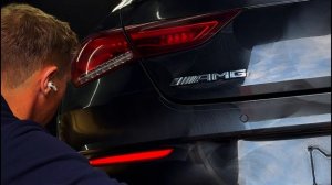 ПОЛИРОВКА MERCEDES CLA 45 AMG