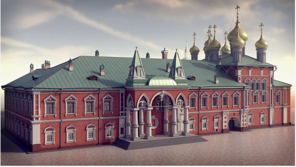 В центре Московского Кремля был основан Чудов монастырь смотреть онлайн