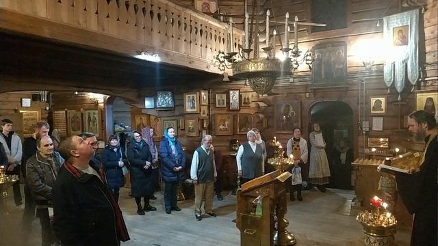 Проповедь в конце Всенощного бдения в канун Недели 25-й по Пятидесятнице. 29.11.2025 г. смотреть онлайн