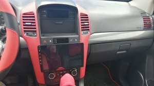 Установка 2 Din магнитолы Chevrolet Captiva