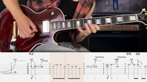 Megadeth - Skin o' My Teeth Cover (Табулатура) Guitar Tutorial TABS