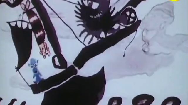 Голубой щенок мультфильм 1976г.