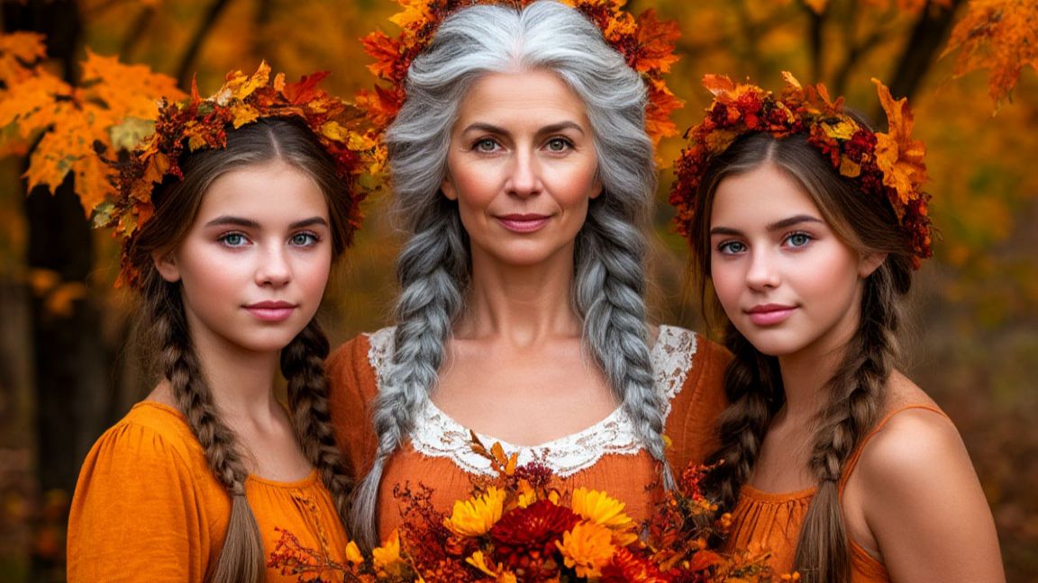 ©Осень-матушка седая. Сергей Весенин-стихи смотреть онлайн