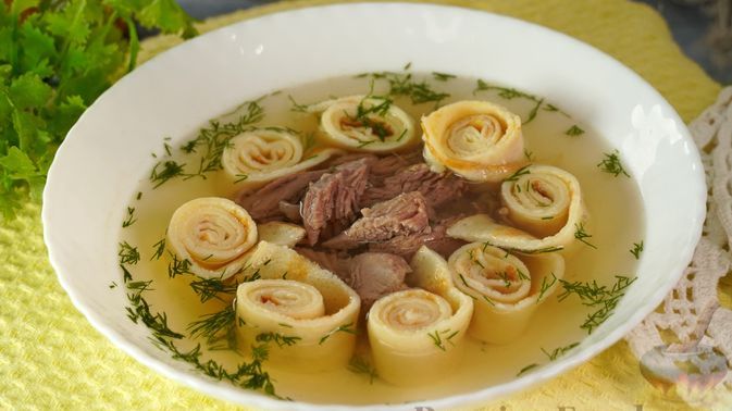 Когда хочется домашнего тепла. ЧЕШСКИЙ СУП "ПАНАДЕЛЬ" смотреть онлайн