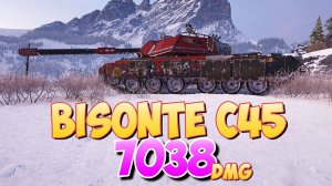 Bisonte C45 - 5 Фрагов 7K Урона • Зверушка! • Мир Танков