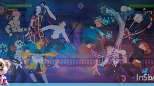 Обзор игры Stickman Cursed: Phantom Fight