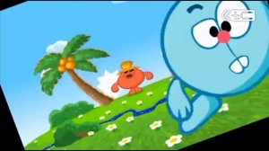 Смешарики перевёрнутая заставка