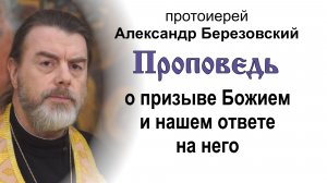 Проповедь о призыве Божием и нашем ответе на него (2025.11.28). Протоиерей Александр Березовский