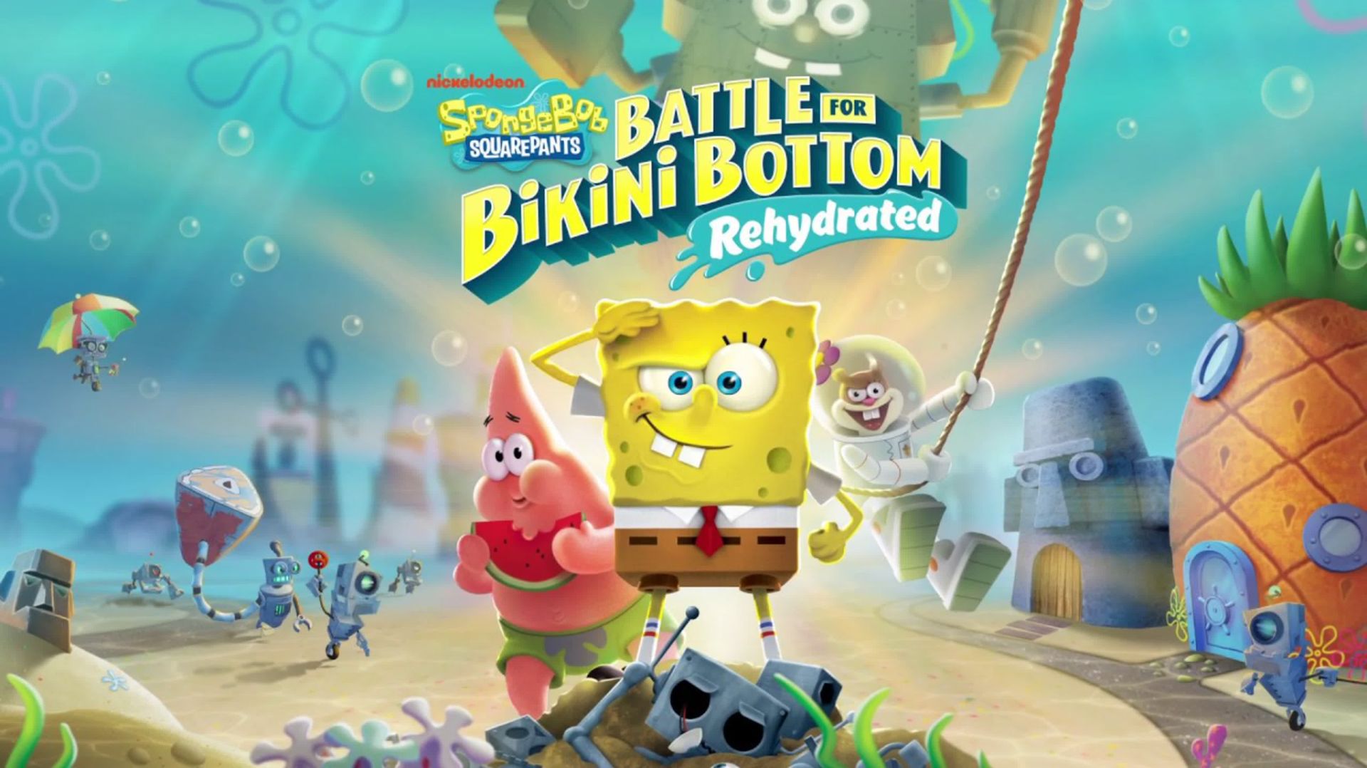 Прохождение SpongeBob SquarePants Battle for Bikini Bottom – Rehydrated #7 смотреть онлайн