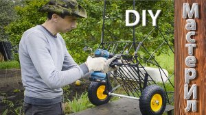 DIY | САДОВАЯ ТЕЛЕЖКА ИЗ ХЛАМА