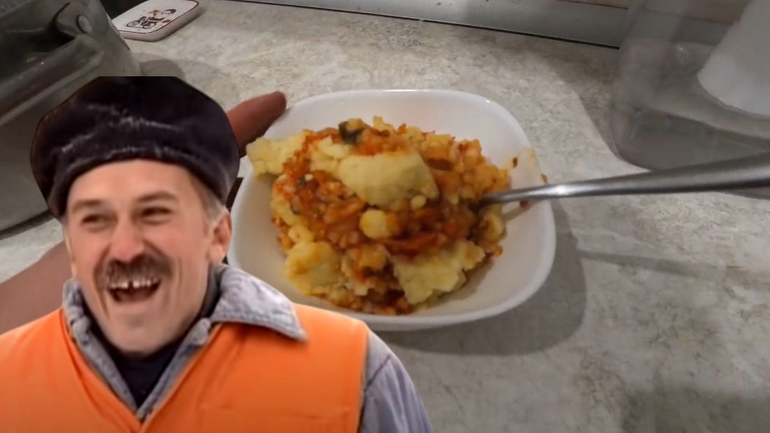 Пюрешку заказывал?