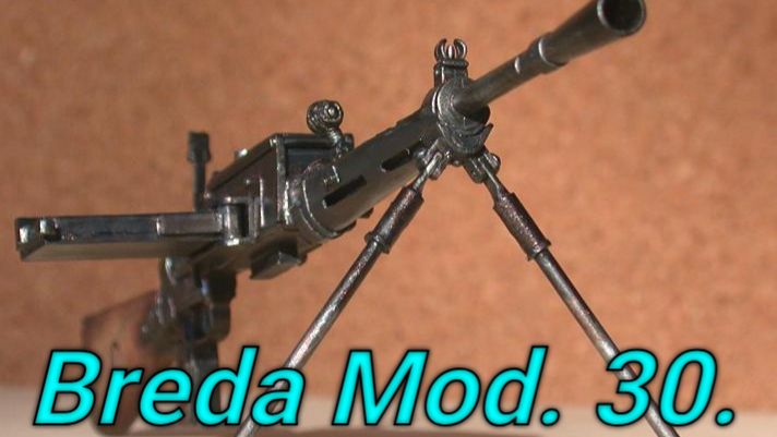 Итальянский ручной пулемет Breda Mod. 30 смотреть онлайн