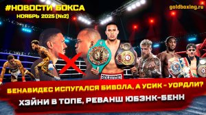Новости бокса: Бенавидес и Хэйни, Усик без титула, Уордли чемпион, Джошуа-Пол, реванш Юбэнк-Бенн