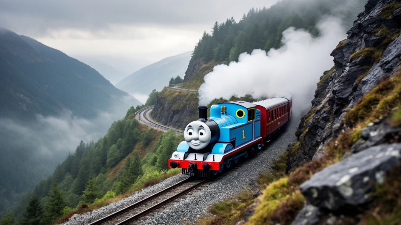 Паровозик Томас в горах. смотреть онлайн