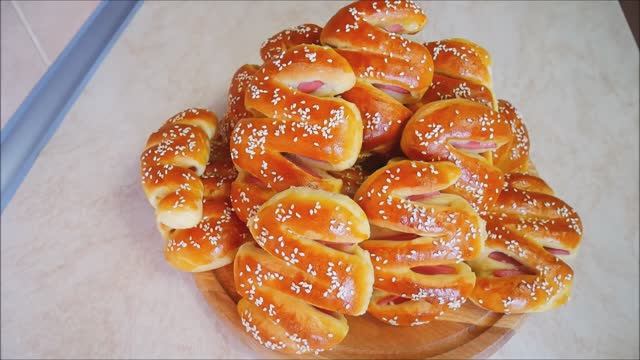 Булочки СЕРПАНТИН на завтрак, перерыв, в дорогу, к чаю, в школу!!! смотреть онлайн